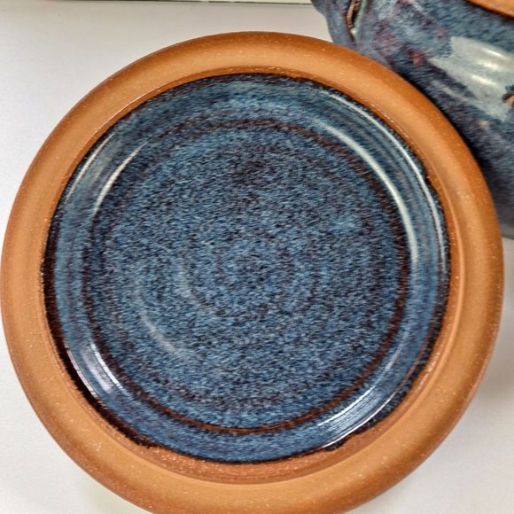 Signed Art Pottery Lidded Pot Crock - Picture 9 of 10